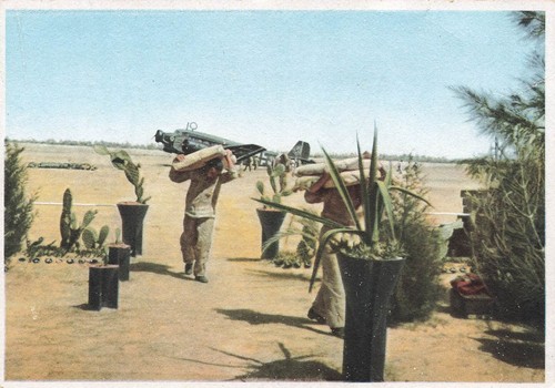 Postkarte ww2 junkers 52 - postkarte,
