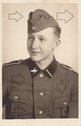 Original foto junge soldat - junge,