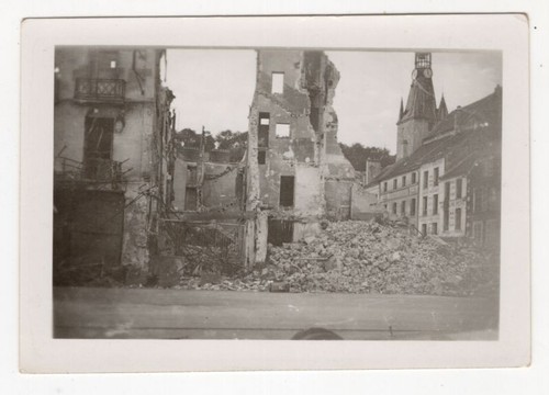 Foto zerstörtes chateau - foto,