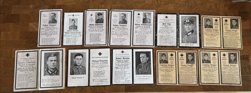 Sterbebilder weltkrieg - 12, x