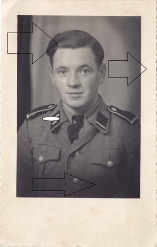 Original foto junge soldat - foto,