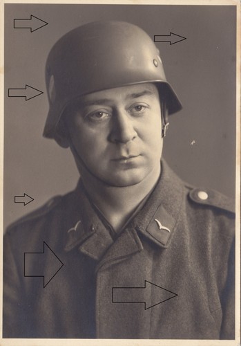 Original foto junge - junge, soldat