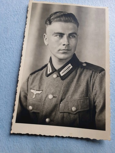 Orig ww2 foto porträt heer - porträt/,