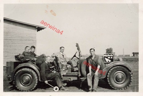 Foto ww2 kübelwagen horch - kübelwagen,