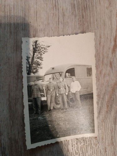 Foto ww2 soldaten - soldaten, bus