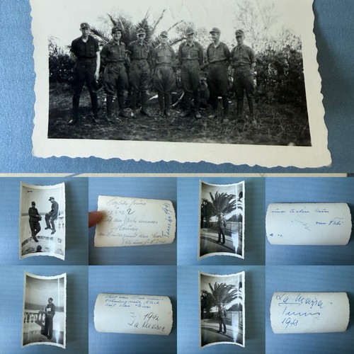 Orig foto ww2 2wk tunis - 5x,