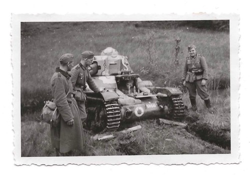 Foto französische panzer - x,