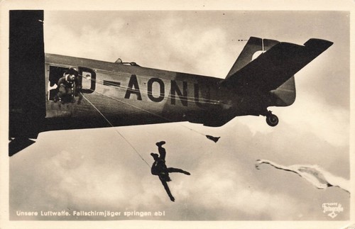Ww2 fallschirmjäger flugzeug - ww2,