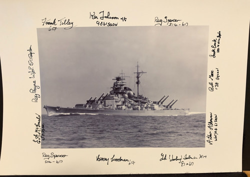 Foto tirpitz geschütze - a4,