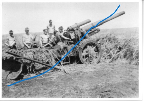 Großes repro foto - großes, soldaten